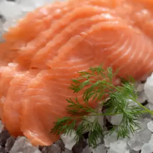 Kallrökt regnbågslax 1kg