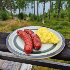 Viltgrillare ost & bacon – 2 st